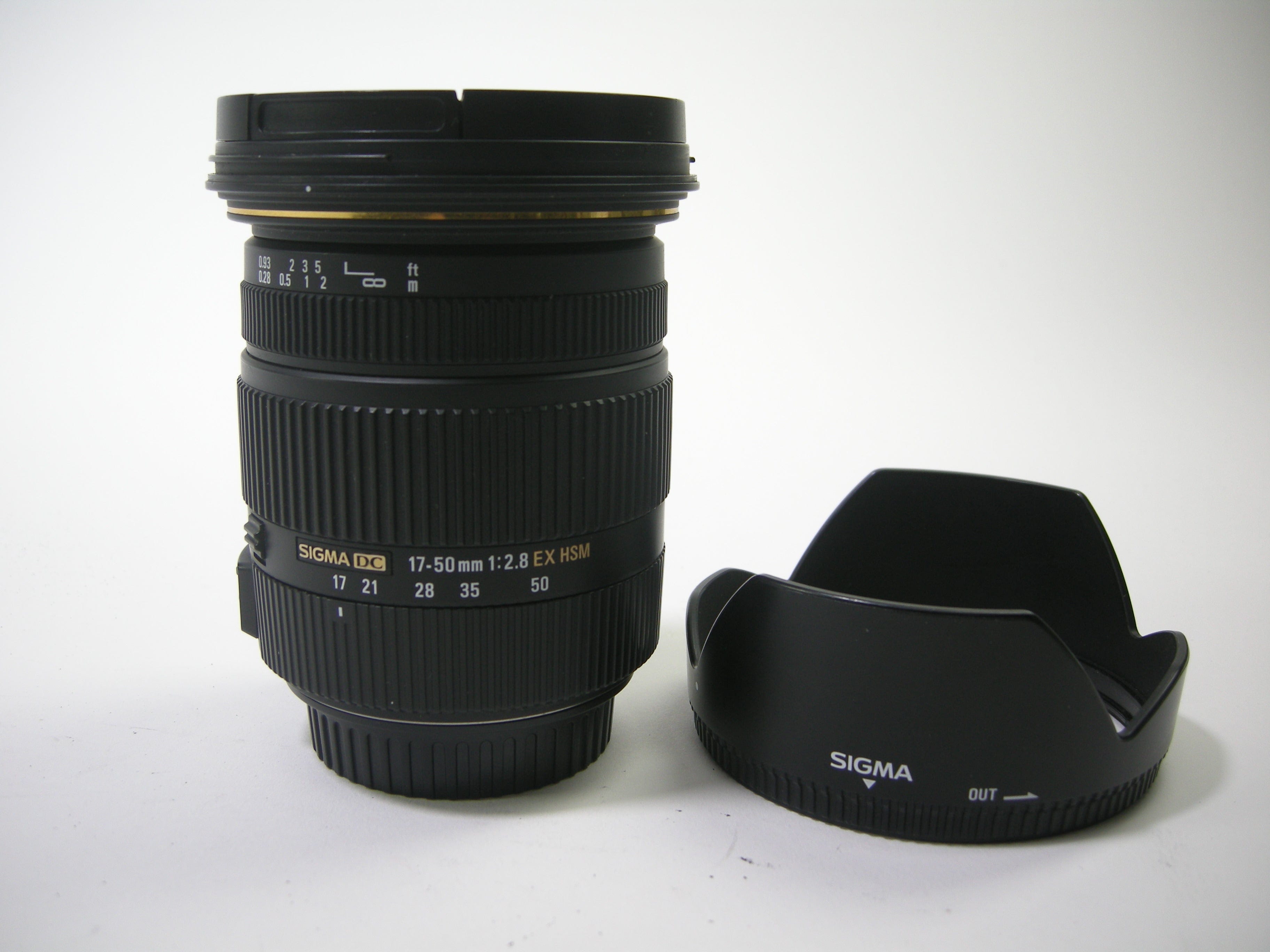Sigma EX DC OS HSM Zoom 17-50mm f2.8 Canon EF-S