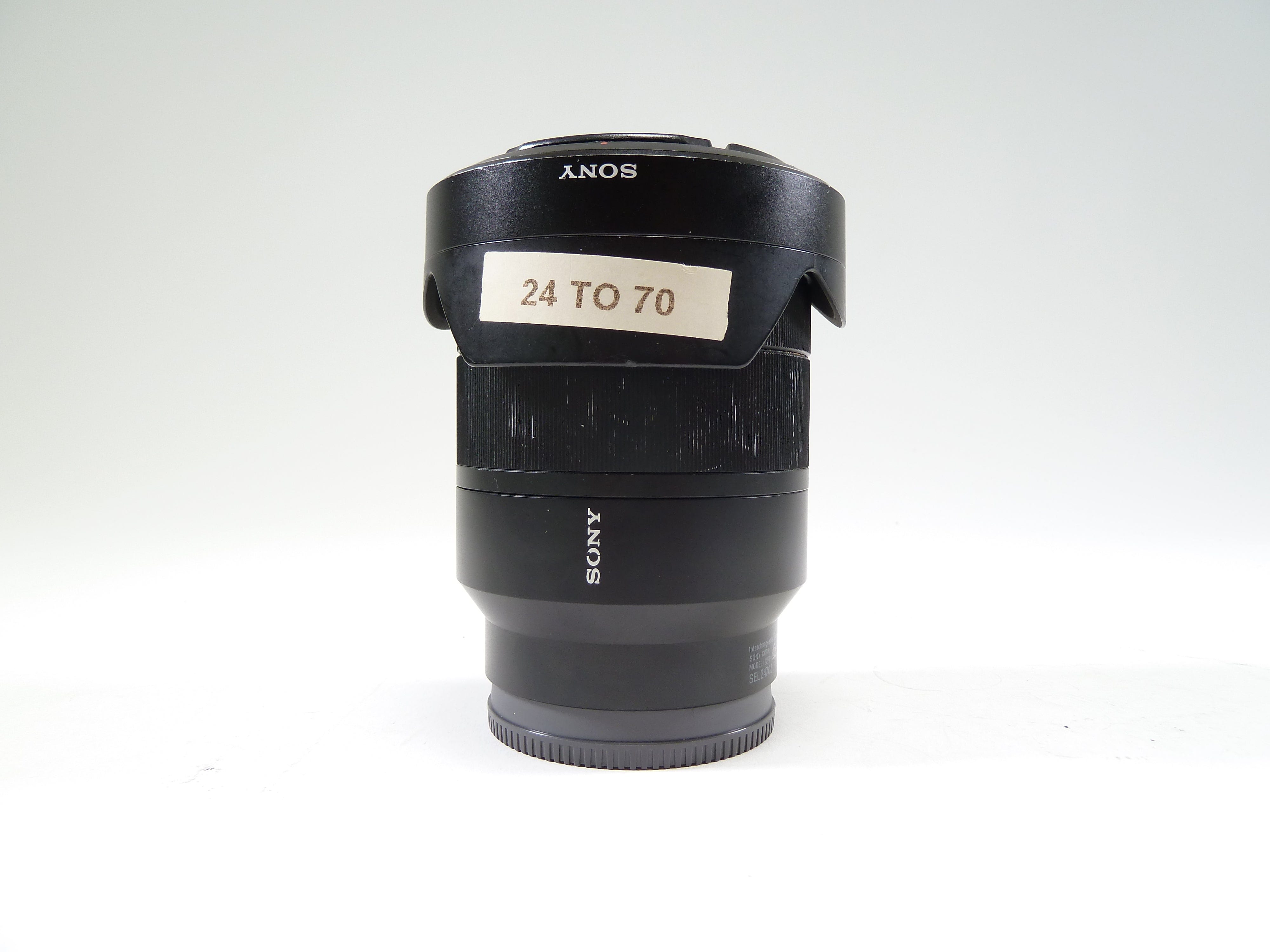 Objectif Sony/Zeiss Vario-Tessar T* FE 24-70 Mm F4 ZA OSS - Parfait état
