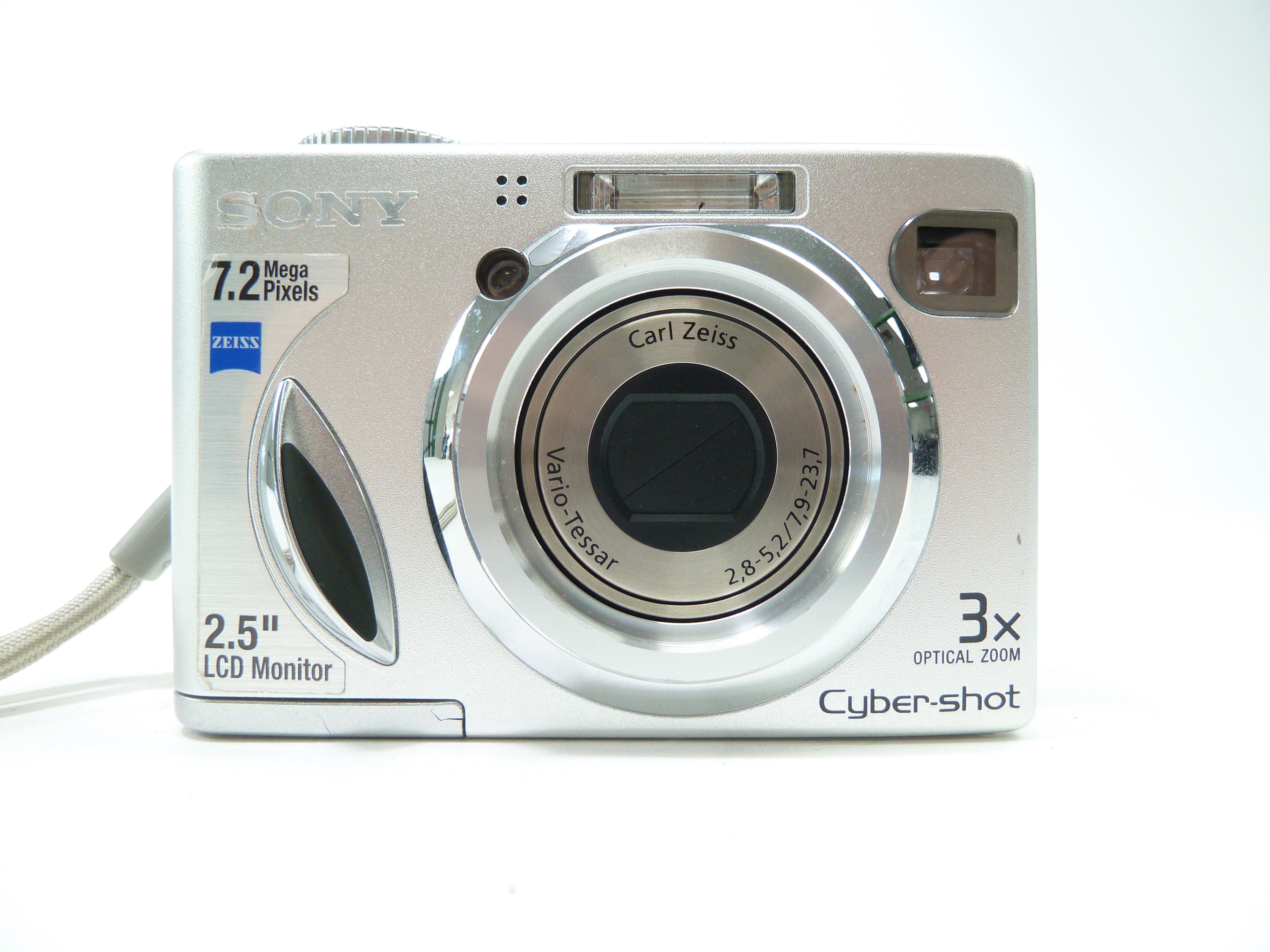 Sony Cyber-Shot MPEG Movie VX DSC-W7 Digital Camera – Camera