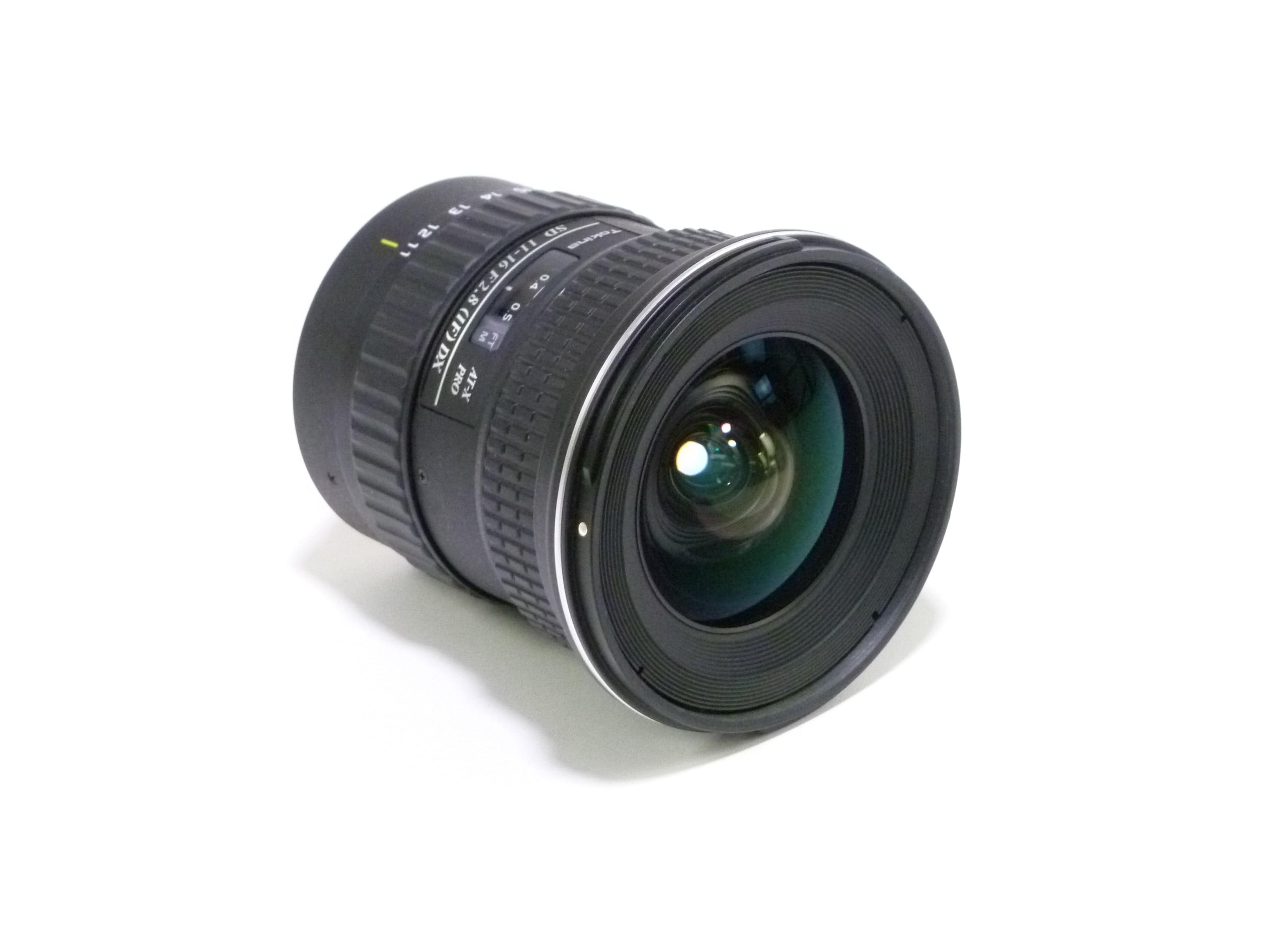 Tokina 11-16mm f/2.8 Aspherical Lens AT-X116 PRO DX for Canon EF-S EXC+