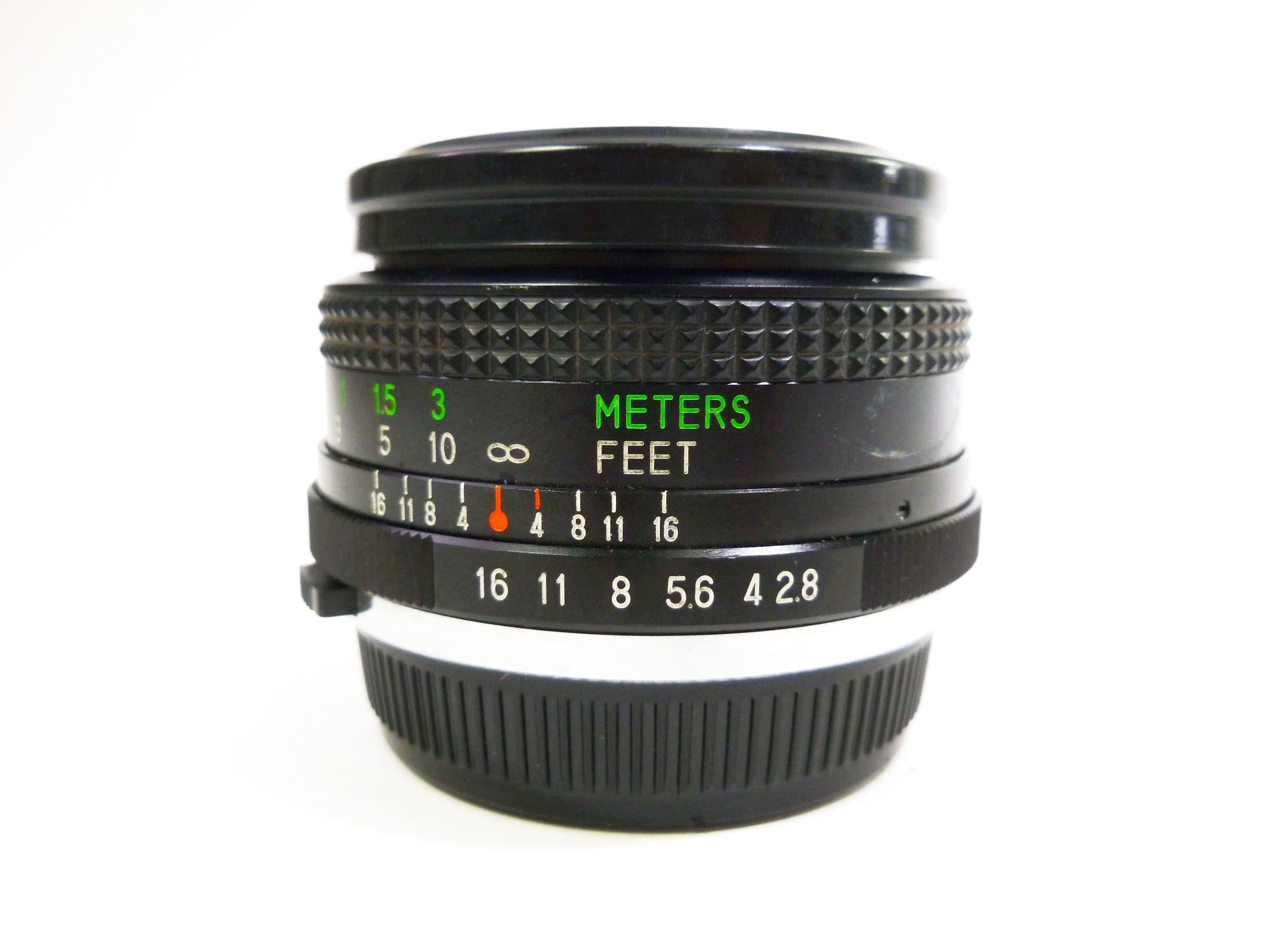 MINT* Olympus OM Vivitar 28mm f/ 2.5 Lens Wide Angle OM-1 OM-2 OM-10 OM-4 Ti