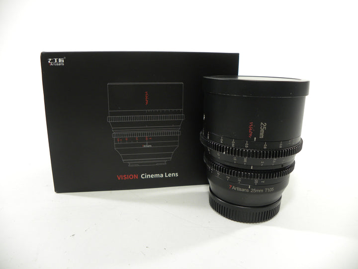 7 Artisans Vision Cine 25mm T/1.05 Canon RF Mount lens Lenses Small Format - Canon EOS Mount Lenses - Canon EOS RF Full Frame Lenses 7 Artisians 91119