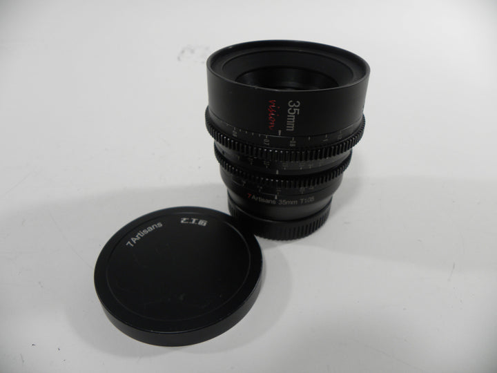 7Artisans 35mm T/1.05 Vision Cine Lens  For Canon RF Mount Lenses Small Format - Canon EOS Mount Lenses - Canon EOS RF Full Frame Lenses 7 Artisians 90847