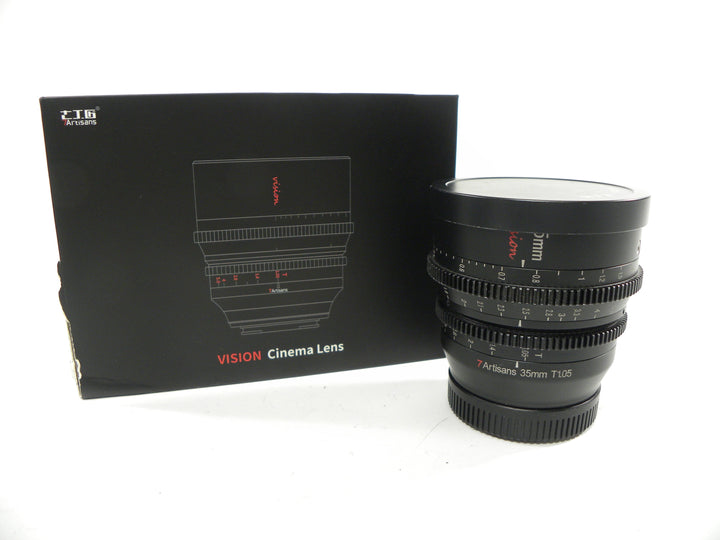 7Artisans 35mm T/1.05 Vision Cine Lens  For Canon RF Mount Lenses Small Format - Canon EOS Mount Lenses - Canon EOS RF Full Frame Lenses 7 Artisians 90847