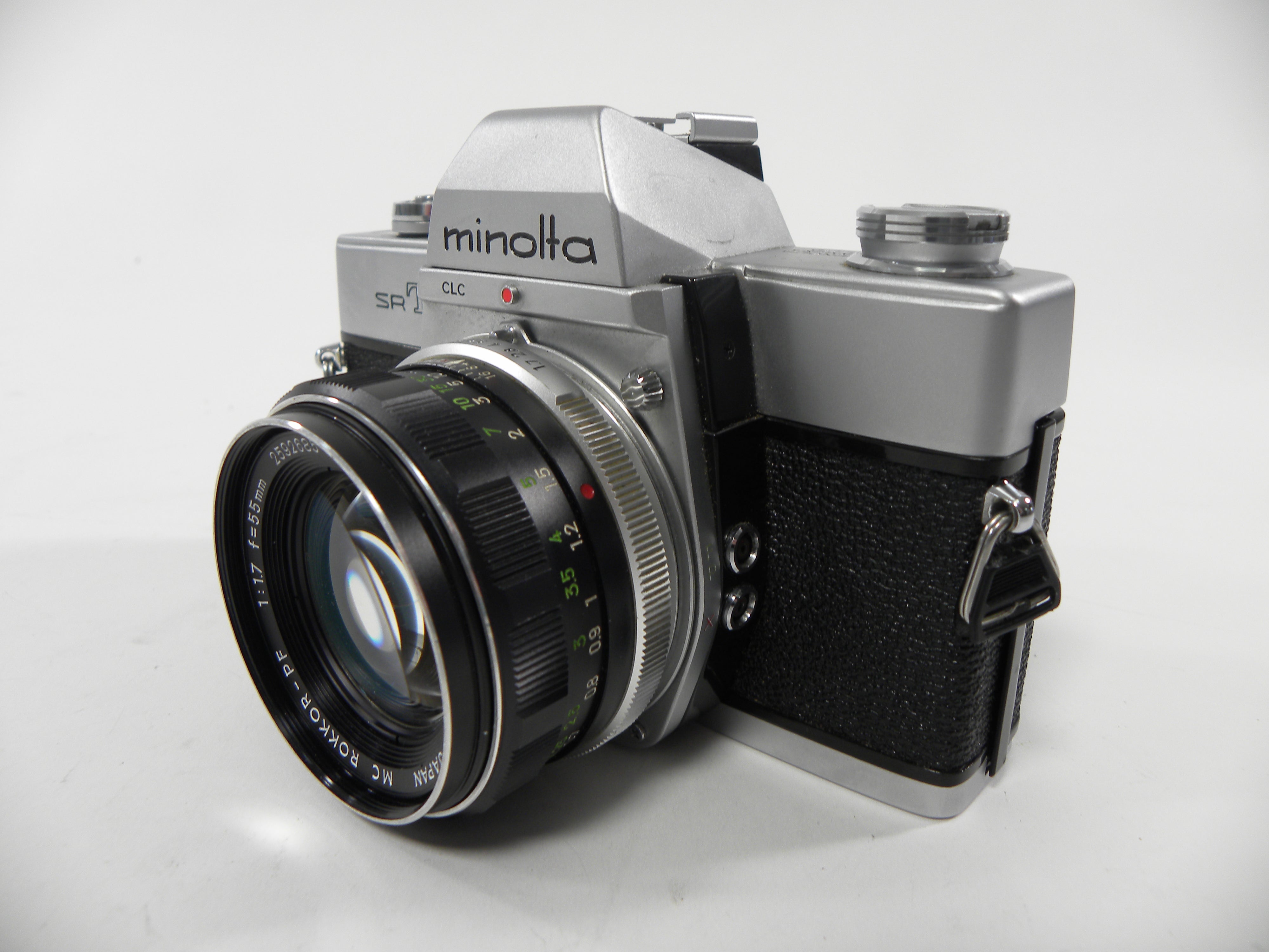 Minolta SRT 101 35mm SLR w/ Rokkor-PF MC 55mm f1.7 – Camera Exchange