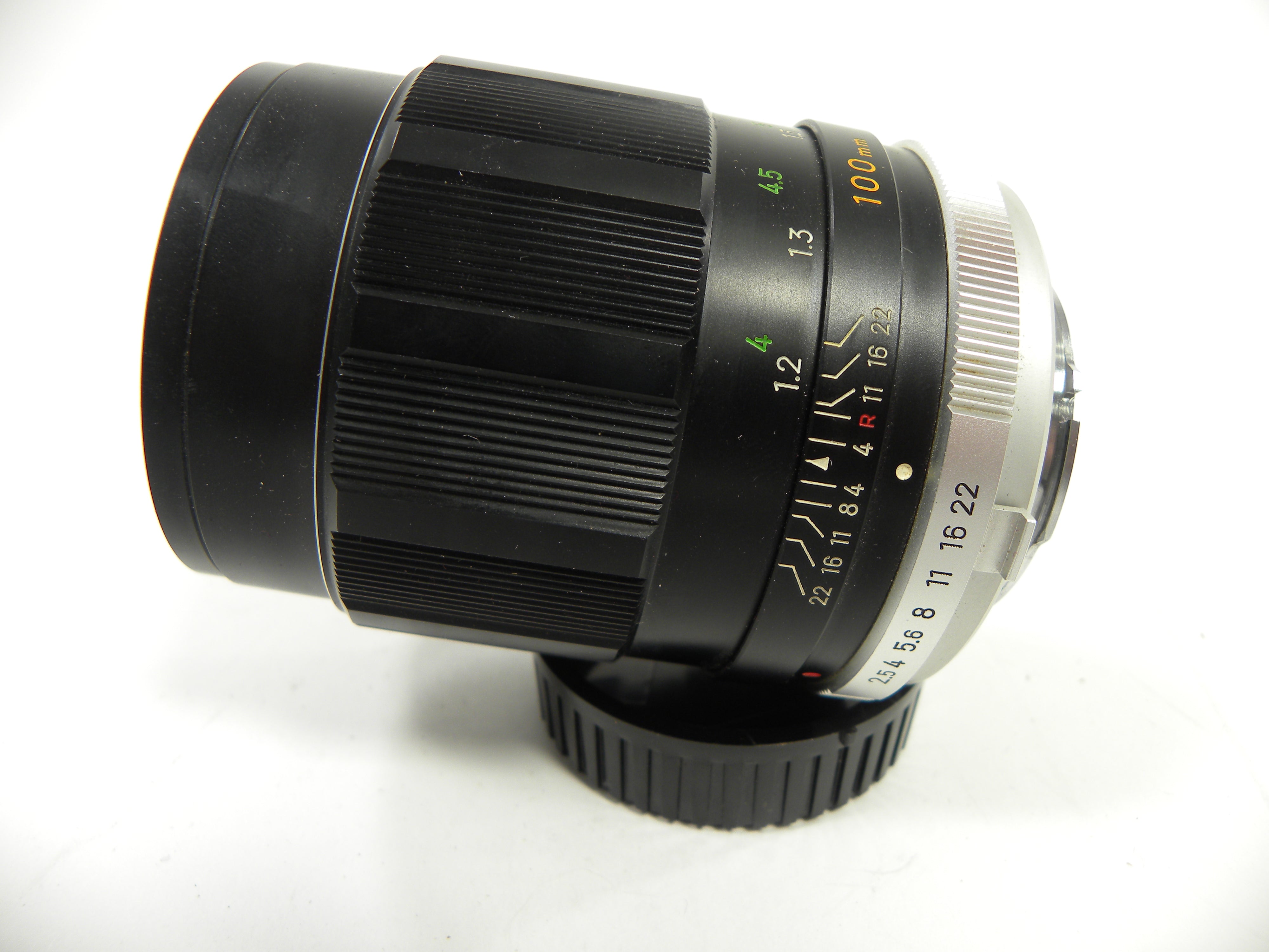 Minolta MC 100mm Tele Rokkor-PF PF f⁄2.5 Lens TELE ROKKOR Rokkor
