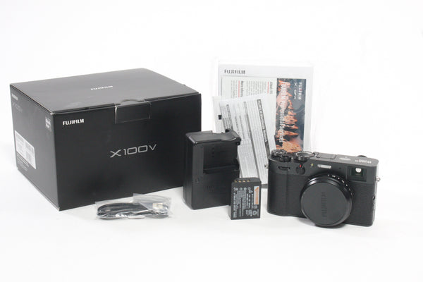 Fujifilm X100 V Digital Camera with a Shutter Count of 9,600