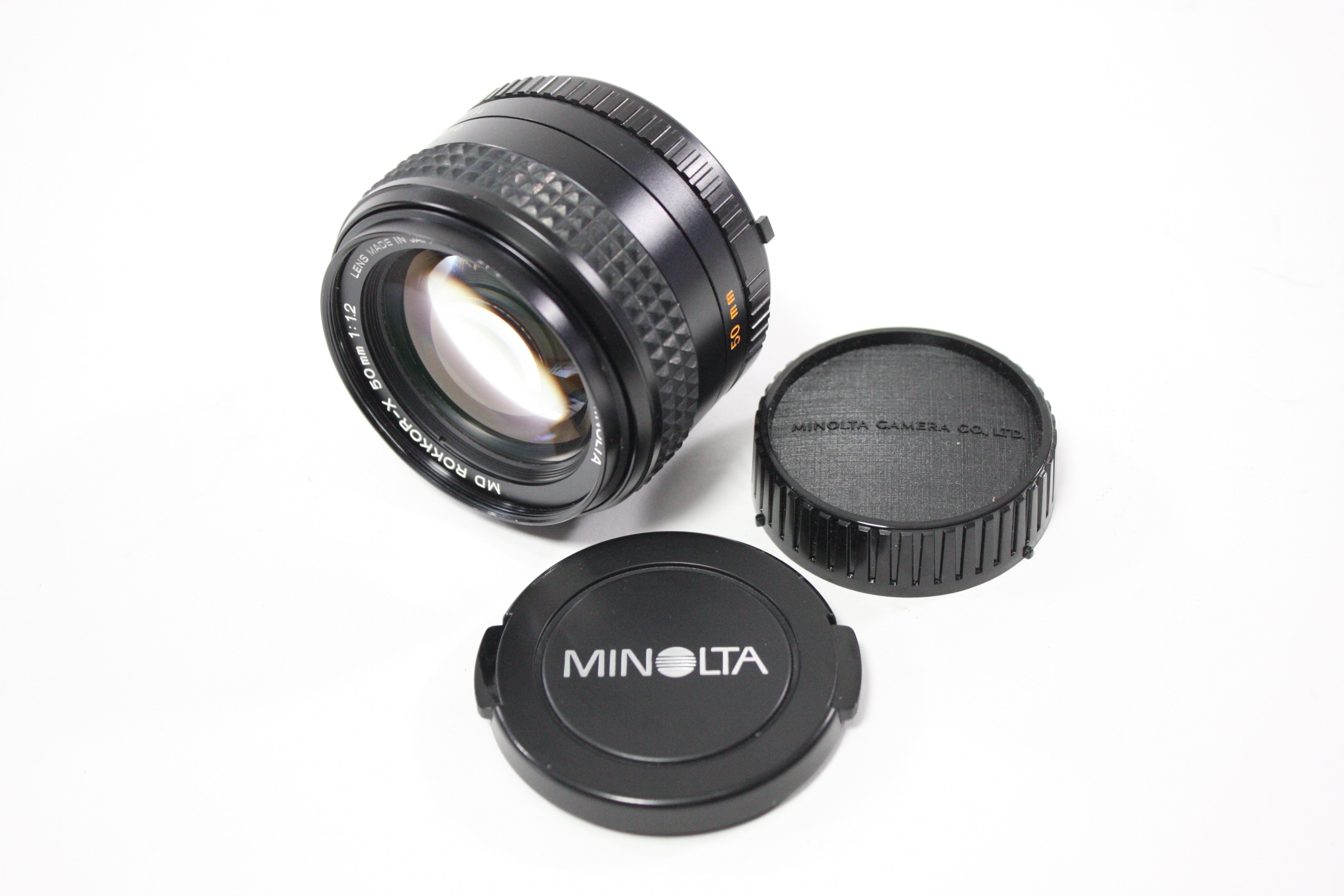 Minolta 50mm f/1.2 MD Rokkor-X Lens for Minolta MD Mount – Camera