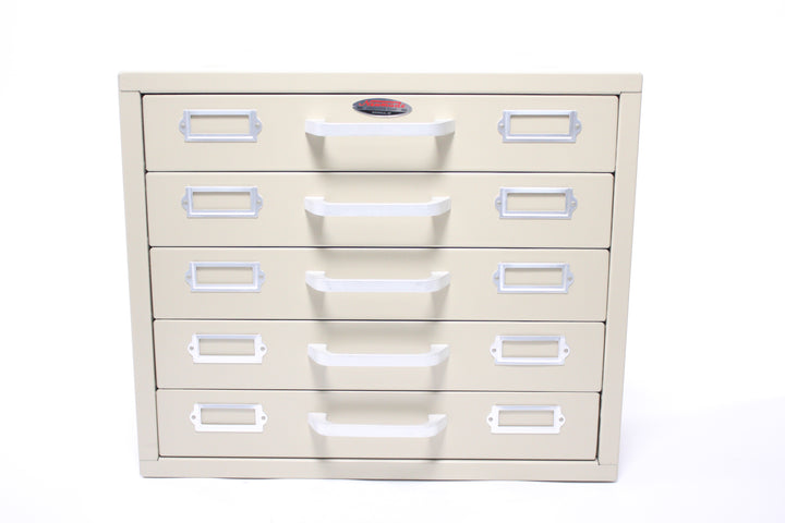 Neumade 5 Drawer Stackable Metal Filing Cabinet for Slides – Camera ...