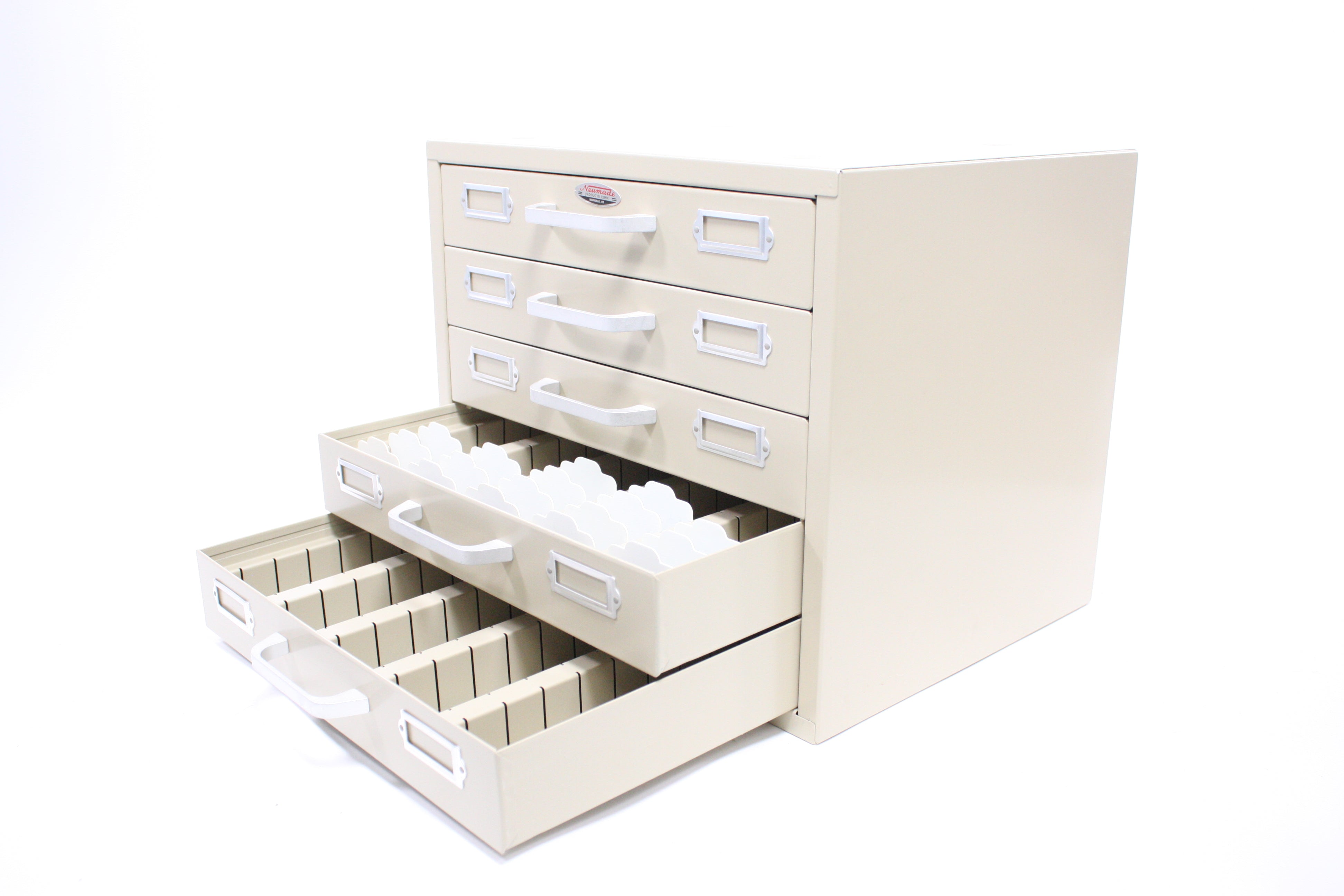 Neumade 5 Drawer Stackable Metal Filing Cabinet for Slides – Camera ...