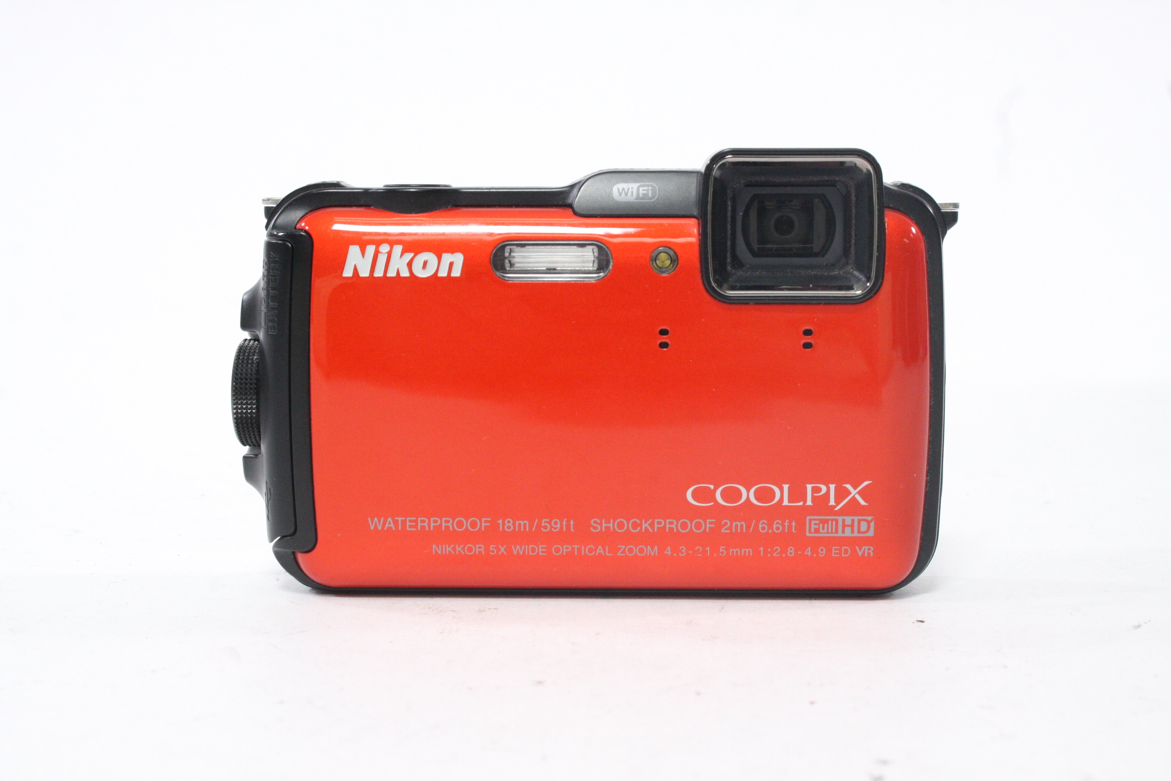 Nikon Waterproof Coolpix AW120 Digital Point-and-Shoot Camera 5x