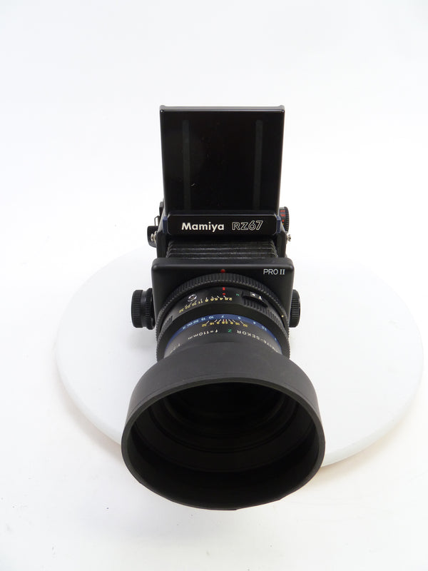 Mamiya RZ67 Pro II Kit with 110MM f2.8 Lens, Pro II 120 Back, and Waist Level Finder