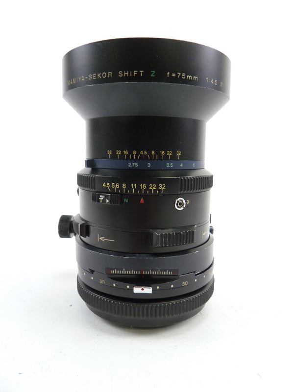 Mamiya RZ 75MM F4.5 Tilt Shift Lens
