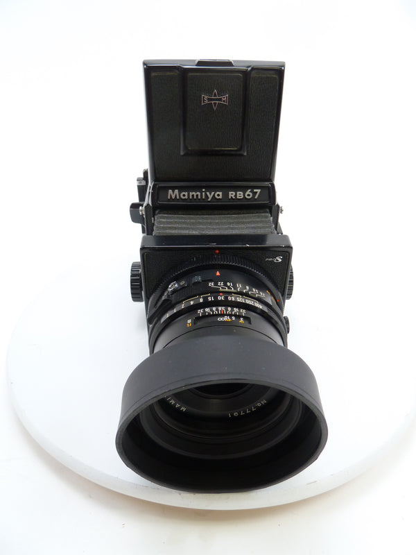 Mamiya RB67 Pro S Outfit with 90MM f3.8 C Lens, Pro S 120 Back, and WLF