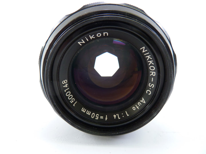 Nikon Nikkor-S C 50MM F1.4 Non AI – Camera Exchange