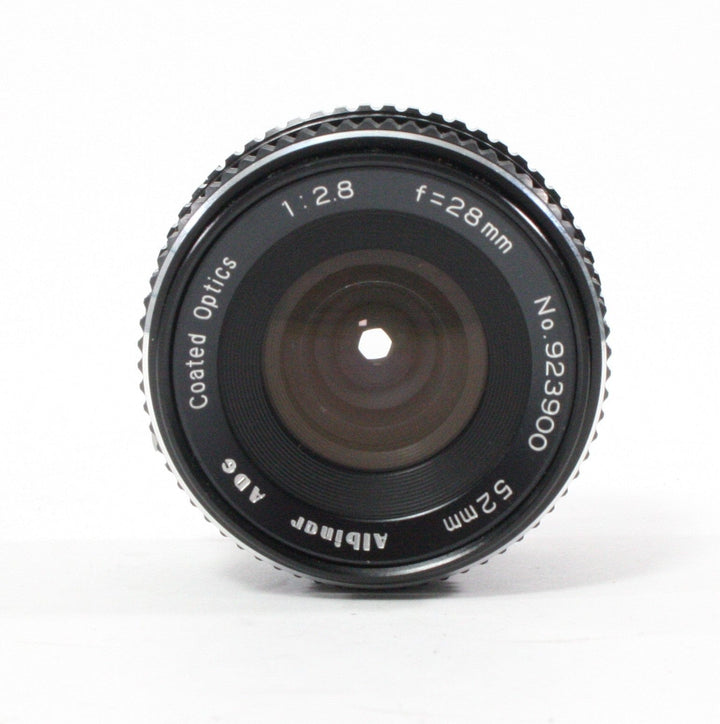 Objectif Albiner ADG 28mm F/2.8 Macro - Mise Au Point Fixe - Occasion