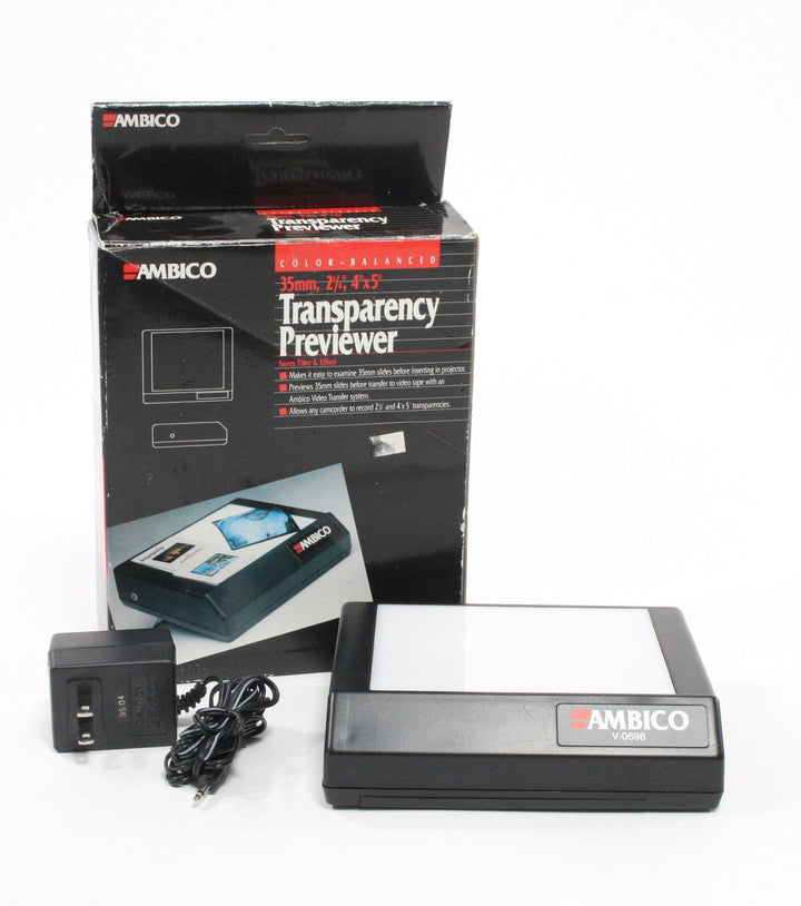 Ambico V-0698 Color-Balanced Transparency Previewer in OEM Box and in EC. Projection Equipment - Accessories Ambico 81320AMBICO