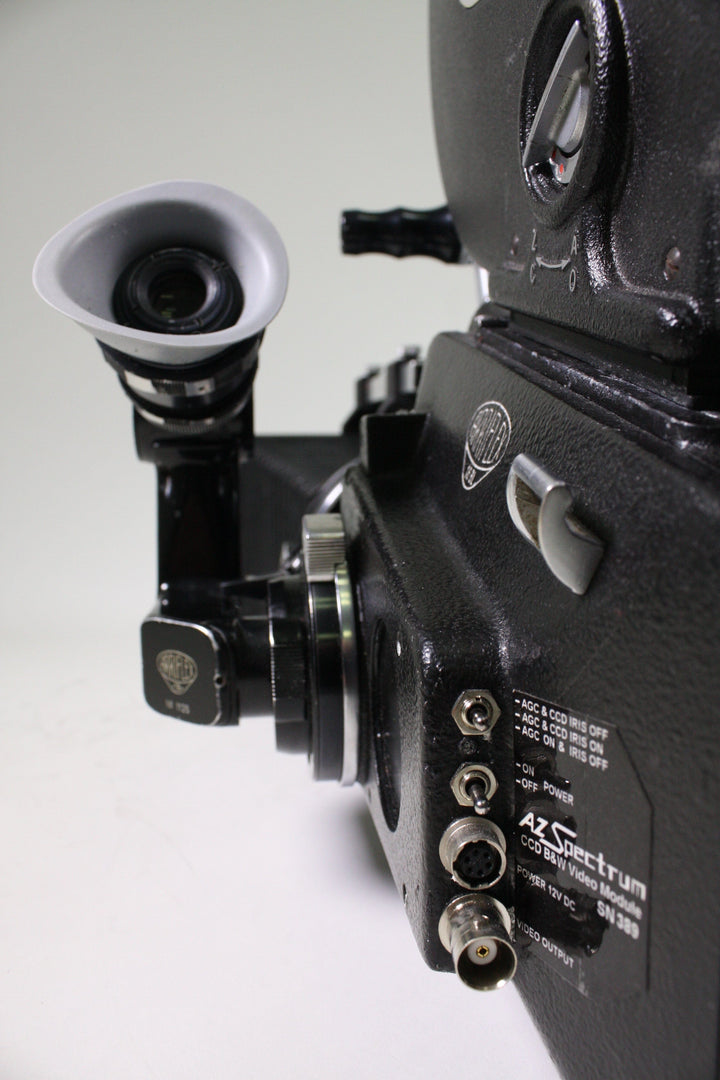 Arriflex 16mm 16BL w/Carl Zeiss Vario-Sonnar 10-100mm F2.8 and AZ Spectrum CCD B&W Video Assist Module Movie Cameras and Accessories Arri 52968