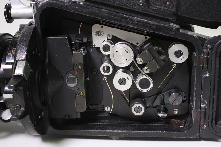 Arriflex 16mm 16BL w/Carl Zeiss Vario-Sonnar 10-100mm F2.8 and AZ Spectrum CCD B&W Video Assist Module Movie Cameras and Accessories Arri 52968