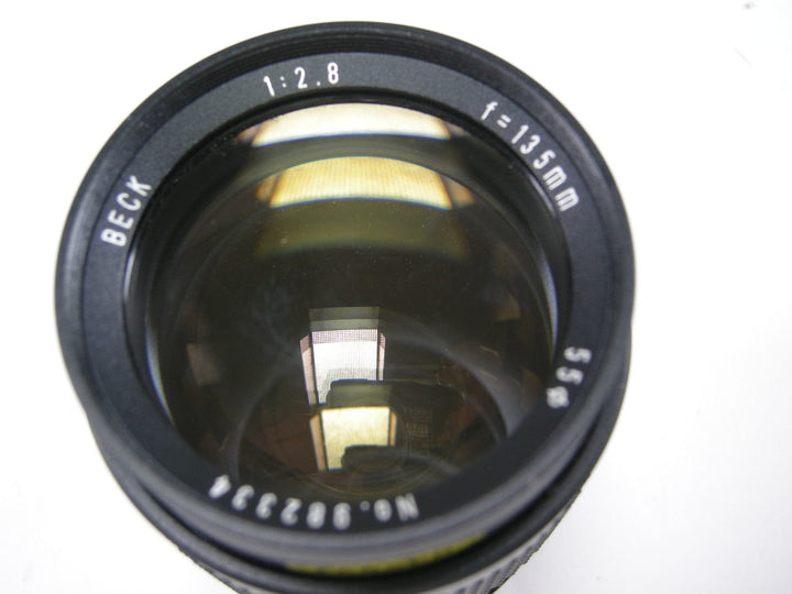 Beck 135mm f2.8 PK Mt. lens Lenses Small Format - K Mount Lenses (Ricoh, Pentax, Chinon etc.) Beck 982334