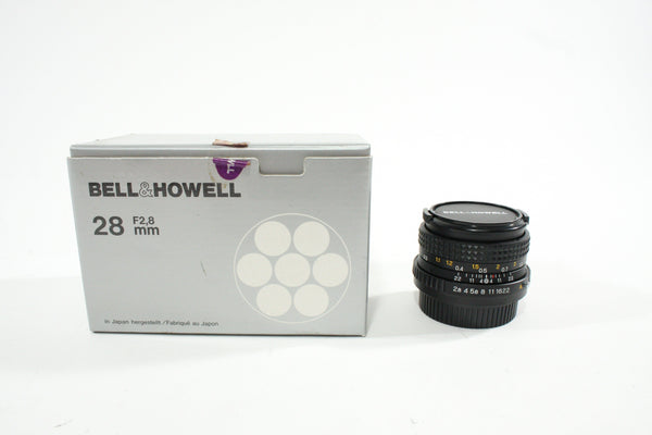 Bell and Howell 28mm f/2.8 for Mamiya ZE Medium Format Equipment - Medium Format Lenses Bell and Howell 315840