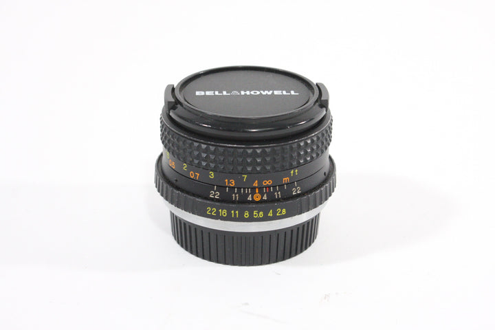 Bell and Howell 28mm F2.8 Lens - PK Mount Lenses Small Format - K Mount Lenses (Ricoh, Pentax, Chinon etc.) Bell and Howell 314303