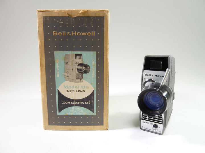 Bell & Howell Electric Eye 8mm Film Camera Model 310 Vintage and Collectable Bell and Howell A445548