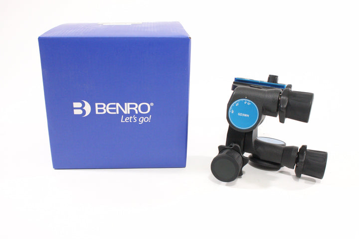 Benro Gear Drive 3 Way Head GD3WH - Demo Tripods, Monopods, Heads and Accessories Benro BENGD3WHD2