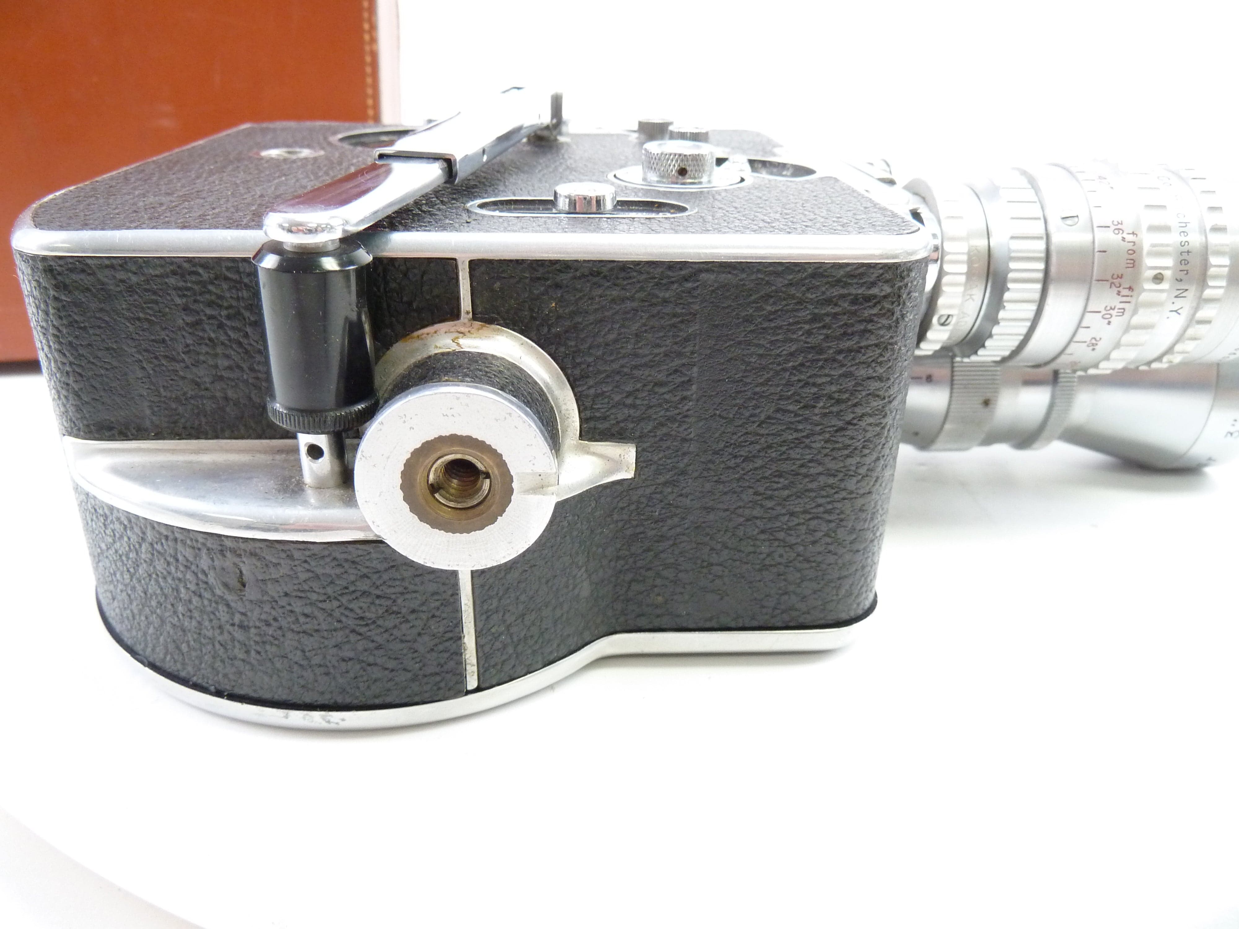 Bolex 16H 16MM Movie Camera Outfit with 4 lenses and case – Camera Exchange