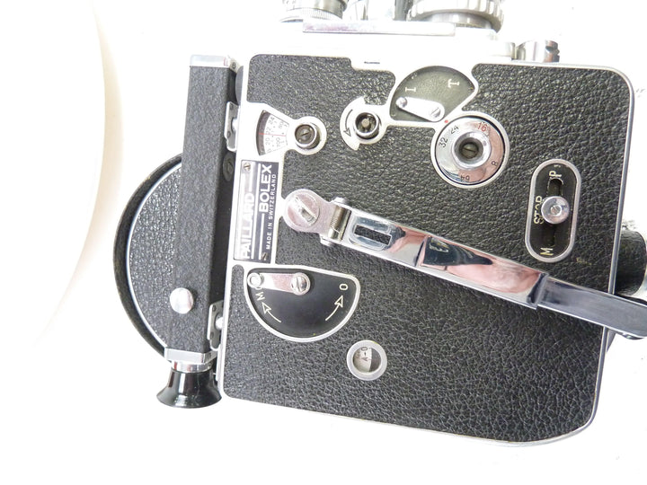 Bolex 16H 16MM Movie Camera Outfit  with 4 lenses and case Movie Cameras and Accessories Bolex 8162337