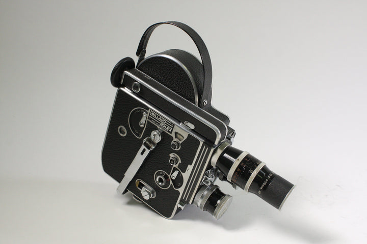 Bolex H16 Reflex Camera with Yvar 75MM f2.8, Switar 16MM f2.8, and Pizar 25mm f1.8 Vintage and Collectable Bolex 130889