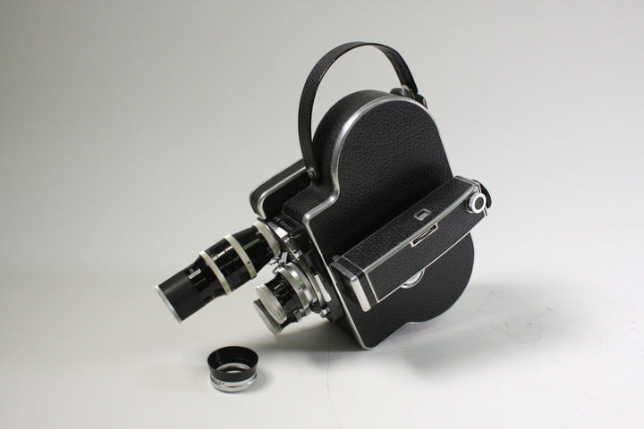 Bolex H16 Reflex Camera with Yvar 75MM f2.8, Switar 16MM f2.8, and Pizar 25mm f1.8 Vintage and Collectable Bolex 130889