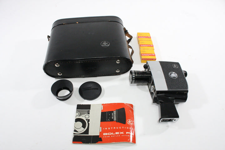 Bolex P4 Reflex Automatic Film Camera with Case Vintage and Collectable Bolex 061424233