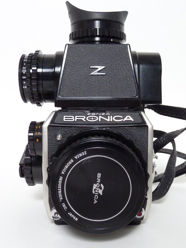 Bronica EC with EC TTL Metered Finder- Magazine- Nikkor-P 75mm F2.8 Medium Format Equipment - Medium Format Cameras - Medium Format 6x6 Cameras Bronica CB304351