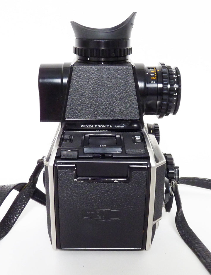 Bronica EC with EC TTL Metered Finder- Magazine- Nikkor-P 75mm F2.8 Medium Format Equipment - Medium Format Cameras - Medium Format 6x6 Cameras Bronica CB304351