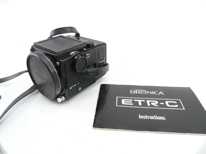 Bronica ETR-C Camera Body with 120 film Insert and Strap Medium Format Equipment - Medium Format Cameras - Medium Format 645 Cameras Bronica 7212341