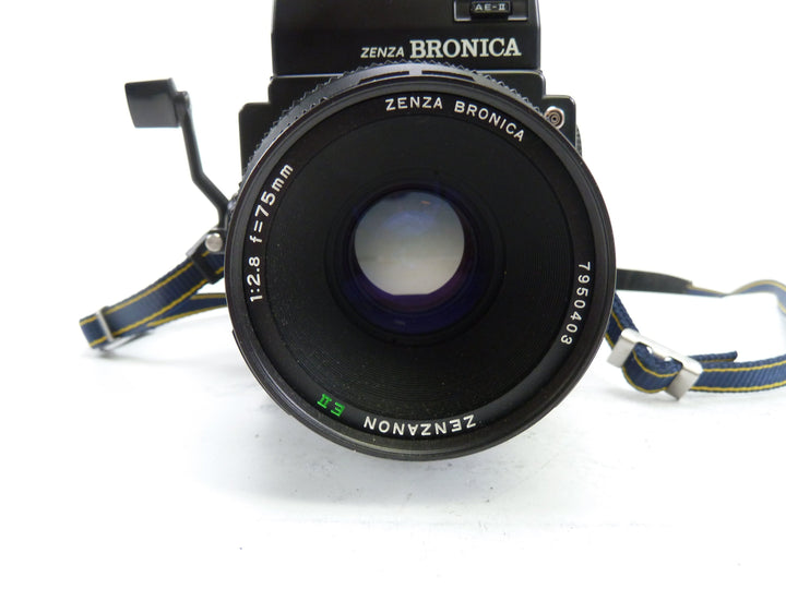 Bronica ETRS Kit with Prism Finder, 75MM F2.8 Lens, and 120 Film Back Medium Format Equipment - Medium Format Cameras - Medium Format 645 Cameras Bronica 12092411