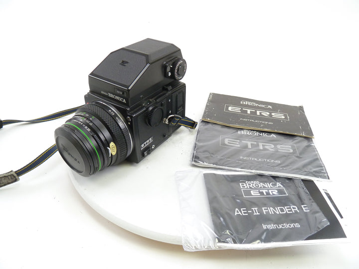 Bronica ETRS Kit with Prism Finder, 75MM F2.8 Lens, and 120 Film Back Medium Format Equipment - Medium Format Cameras - Medium Format 645 Cameras Bronica 12092411