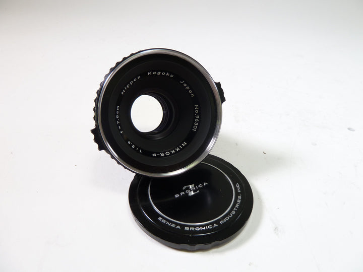 Bronica Nikkor-P 7.5cm f/2.8  for S/S2/S2a Medium Format Equipment - Medium Format Lenses - Bronica S2 Mount Bronica 96301