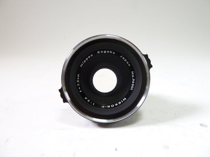 Bronica Nikkor-P 7.5cm f/2.8  for S/S2/S2a Medium Format Equipment - Medium Format Lenses - Bronica S2 Mount Bronica 96301