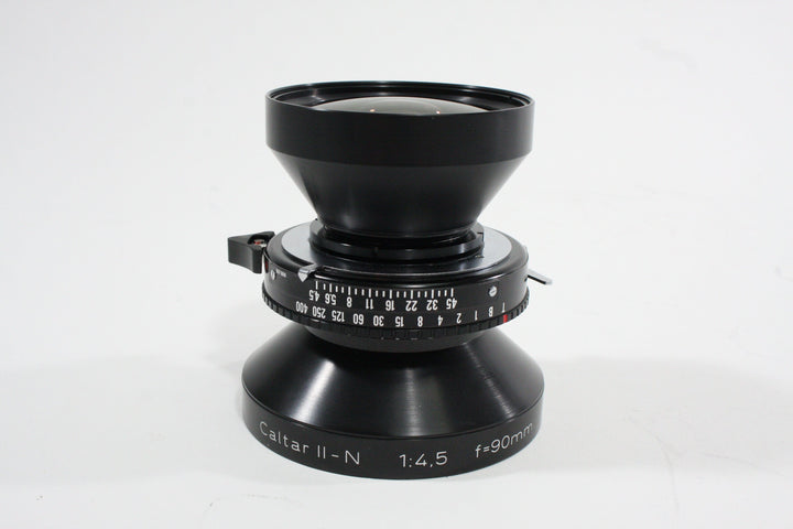 Calumet Caltar II-N 90mm f/4.5 MC COPAL 1 4x5 Lens with Cambo Lens Board Large Format Equipment - Large Format Lenses Calumet 10724693