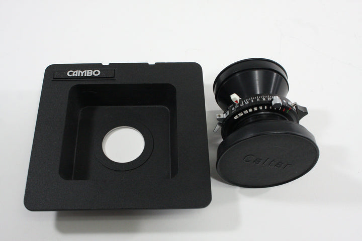 Calumet Caltar II-N 90mm f/4.5 MC COPAL 1 4x5 Lens with Cambo Lens Board Large Format Equipment - Large Format Lenses Calumet 10724693