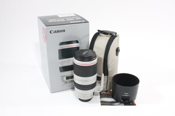 Canon 100-400mm EF F4.5-5.6L IS II USM Lenses Small Format Canon 5010001636