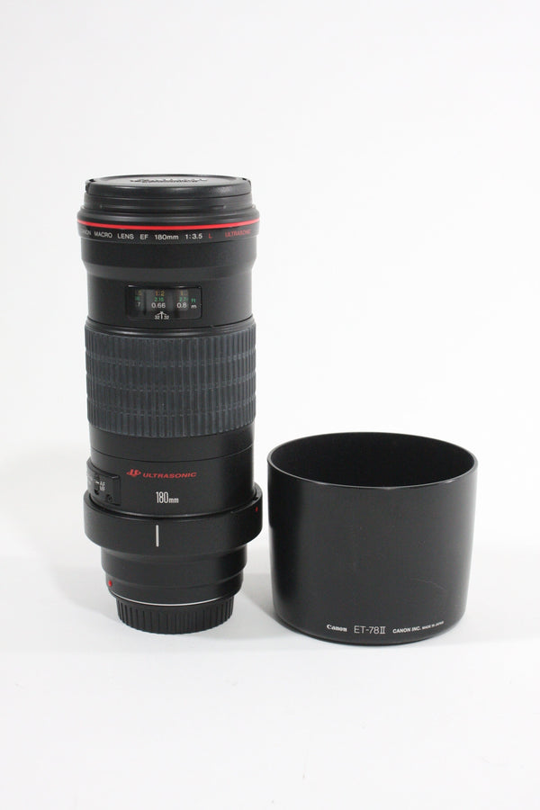 Canon 180mm F/3.5 L Macro EF U Lenses Small Format - Canon EOS Mount Lenses - Canon EF Full Frame Lenses Canon 42635