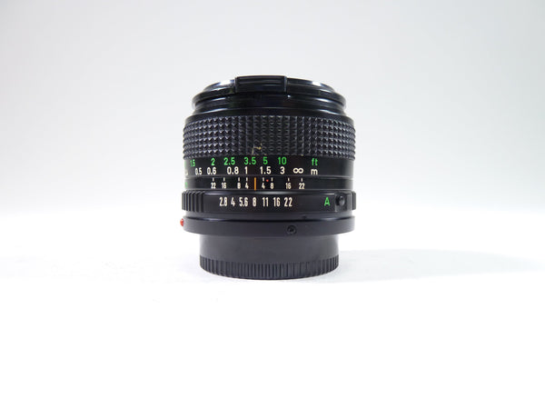 Canon 28mm f/2.8 FD Lens Lenses Small Format - Canon FD Mount lenses Canon 1011621