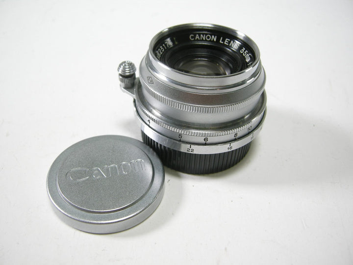 Canon 35mm f2.8 w/Viewfinder for L-39 or Leica Mount Lenses Small Format - Leica 39MM Screw Mount Lenses Canon 23175