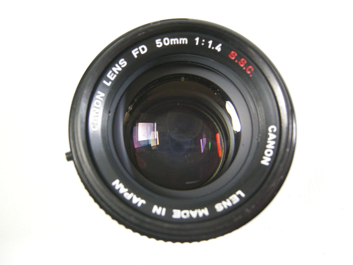 Canon 50mm f1.4 S.S.C. lens Lenses Small Format - Canon FD Mount lenses Canon 1380759