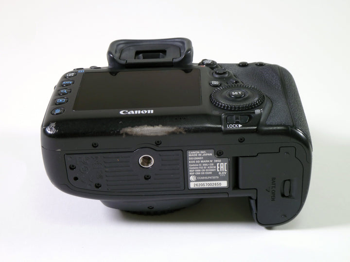 Canon 5D Mark IV Body Shutter Count 96877 Digital Cameras - Digital SLR Cameras Canon 262057002650