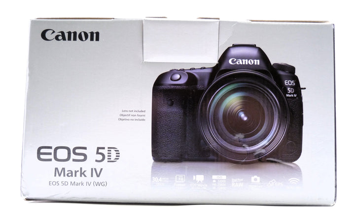 Canon 5D Mark IV Digital Camera Body - Shutter Count 54133 Digital Cameras - Digital SLR Cameras Canon 292057005035