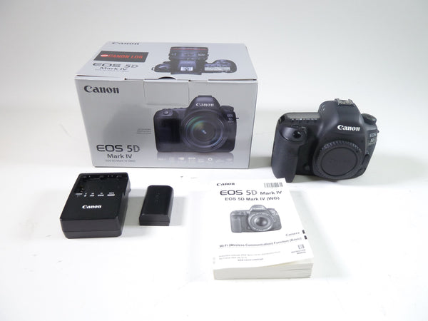 Canon 5D MK IV Shutter Count 65447 Digital Cameras - Digital SLR Cameras Canon 372037002556